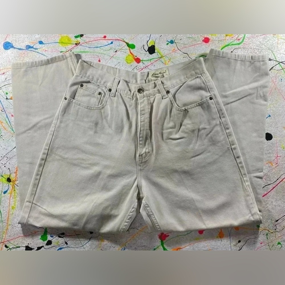 Eddie Bauer White Jeans